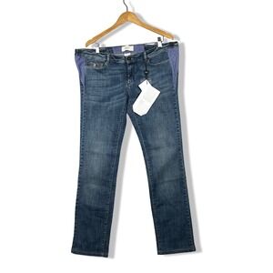 Weekend Max Mara Jeans Womens 14 Blue Denim Quiet Luxury Designer Preppy